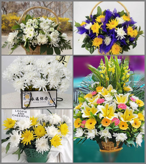 福建泉州晋江市梅岭街道双沟社区白事提篮配送